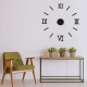 Aga Wall Clock Black Roman Numerals