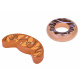 Basket with Wooden Play Food 11pcs ZA5383 Universal