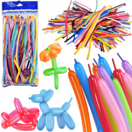 Long Colorful Balloons for Modeling Decorations Fun 100pcs ZA5565 Universal