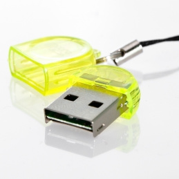 K719B MINI CARD READER MICROSD SDHC USB