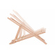 Aga Wooden Folding Lounger Light Brown