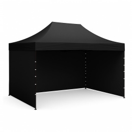 Aga Scissor stand PARTY 3x4,5m Black