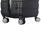 Aga Travel Set of Travel Suitcases MR4660 Black
