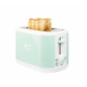 Bestron Toaster from the collection En Vogue - Pastel green