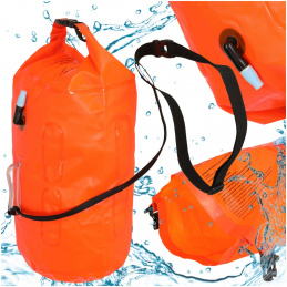 Swimming buoy rescue buoy dry pocket whistle 20l