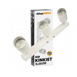 Ceiling spotlight LED VIKI-X 3x GU10 - white
