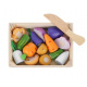 Set of fruit, vegetables, wooden for cutting Z11207