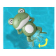 Retractable frog for bathtub ZA3996