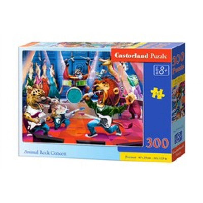 CASTORLAND Puzzle 300 pieces - Animal Rock Concert