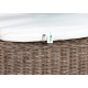 Aga Rattan set URSUS Choco White