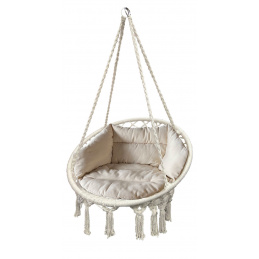Linder Exclusiv Hanging Chair MC4397 Beige