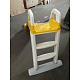 Doloni Slide with Handle 140 cm Blue-Yellow