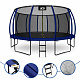 Aga SPORT EXCLUSIVE Trampoline 500 cm Dark Blue + Safety Net + Ladder