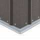 Aga Garden Shed 217x174x110 cm Gray