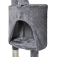 Grey cat tree 118 cm