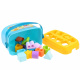 Educational set of blocks with letters 16pcs ZA3803