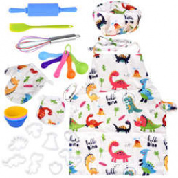 Cooking set with apron 28 pieces ZA4419