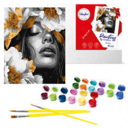 Metallic Paint by Numbers Dance of Birds KHO8505 40x50 AP0046 Universal