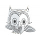 MONUMI 3D Coloring Owl 3+