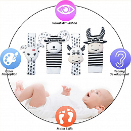 Black and White Baby Set