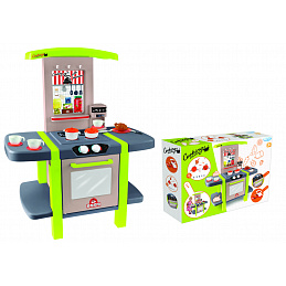 Modern kitchenette with accessories