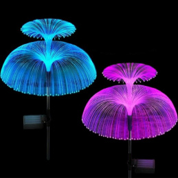 Q30F SOLAR GARDEN LAMP JELLYFISH 2PCS