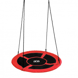 Aga Hanging swinging circle 120 cm Red