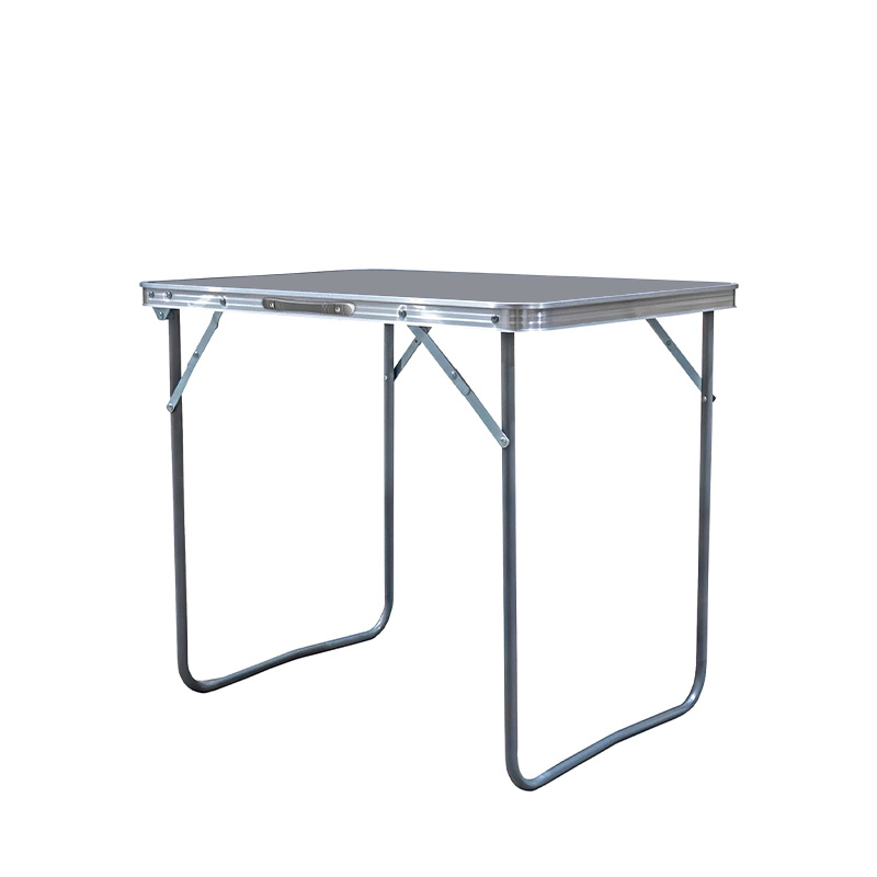 Aga Folding Camping Table 70x50x60 cm Grey