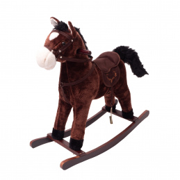 Aga4Kids Rocking Horse MR1322 Dark Brown
