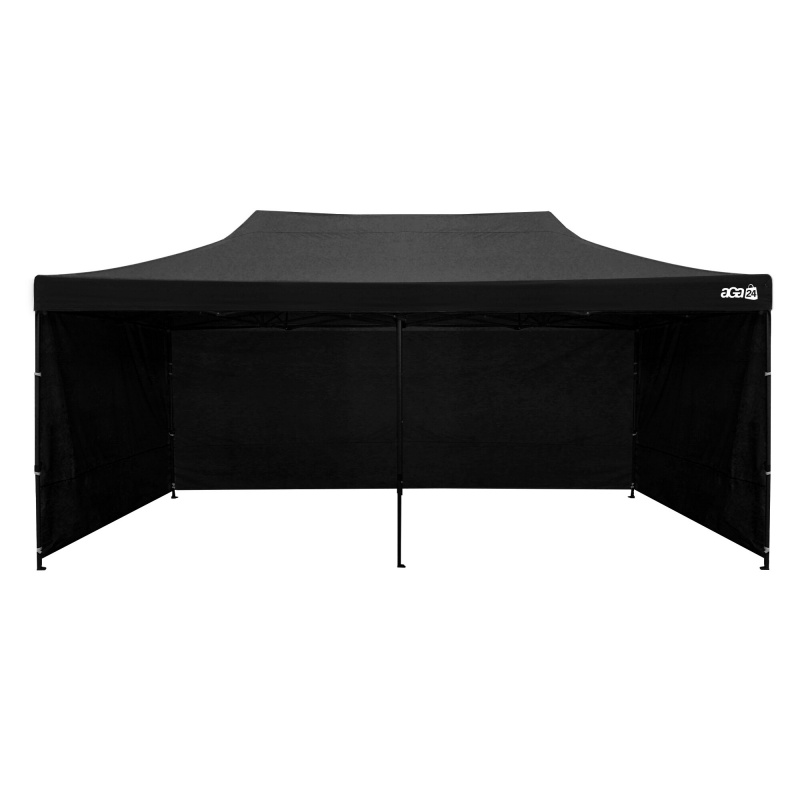 Aga Scissor Stand 3x6m Black