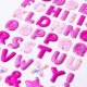 Aga4Kids Self-Adhesive Letters DS8101RP