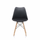 Aga 2x Dining Chair MR2035 Black