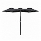 Linder Exclusiv Garden Parasol 300x150x220 cm Dark Grey