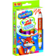 Bambino Double-Sided Markers Jumbo 6 pcs/12 colors