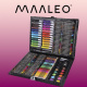 Painting set in suitcase 168 pcs black