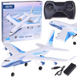 Large Passenger Foam EPP Airplane with LED and USB Charging RC0722 universal