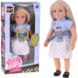 Elegant Doll 48 cm with long blonde hair – charming styling ZA5843 universal