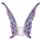 Backlit Butterfly Wings with Music