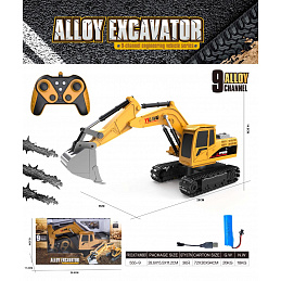 R/C Excavator on Track Chassis