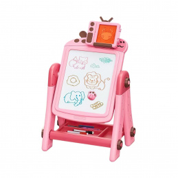 Aga4Kids Children's 2-in-1 Whiteboard Pink