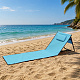 Linder Exclusiv Folding Beach Lounger Blue