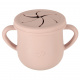 Aga Dining Silicone Tableware Set for Children / Baby 9-piece Pink Crab