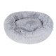 Furry dog bed, gray 22759 universal