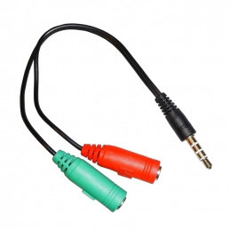 K810 JACK ADAPTER TO 2XJACK AUDIO