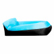 Aga Inflatable Lazy Bag 230x70 cm Black/Blue