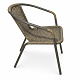 Aga Garden Chair RATAN Brown/Brown