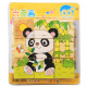 Aga Educational wooden blocks Safari 9 pcs