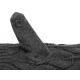 Winter touchscreen gloves 2in1 grey ISO 6412