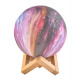 Coloured Moon lamp 15cm, 16 colours ISO 9510