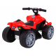 Little Monster Battery-Powered Quad for Toddlers Red 25W Drive